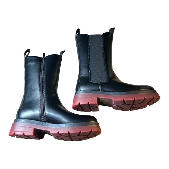 Forever 21 Faux Leather Chelsea Boots - Picture 8 of 14